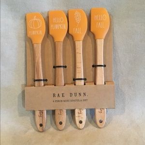Rae Dunn Fall Spatula Set